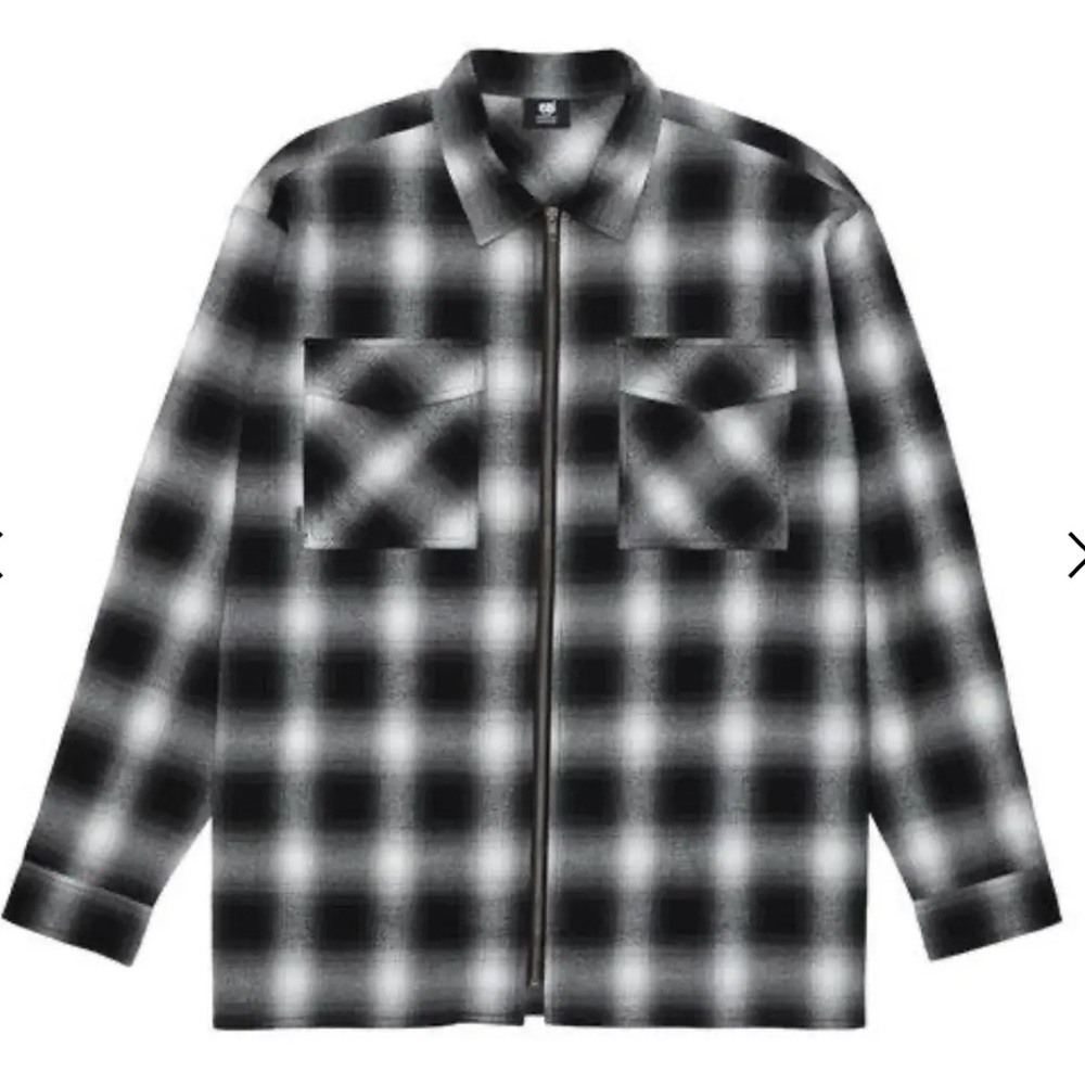 G59 Records Suicideboys Grey Five Nine zipper Flannel NWT Medium